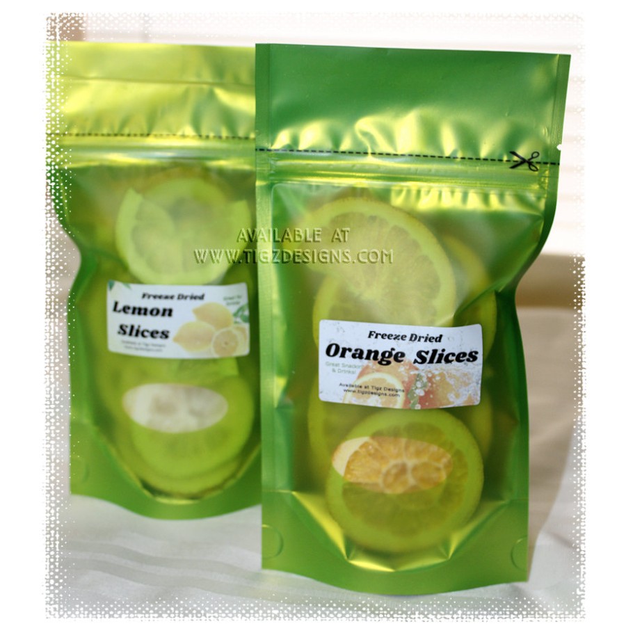 Freeze dried Lemon slices •